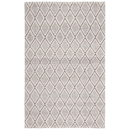 Safavieh 8 x 10 ft. Marbella Contemporary Rectangle Area Rug Silver & Black MRB321G-8